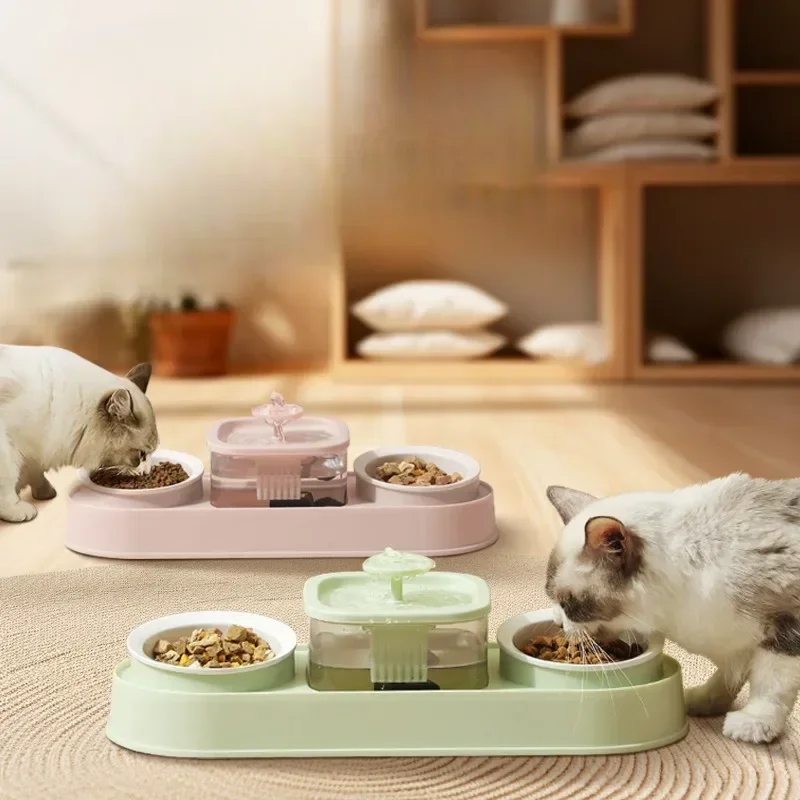 Cat Automatic Water Dispenser Automatic Cycle Filtering Integrated with Diet Cat Bowl Dry Wet Food Separation A Cats Bowl Feeder
Cat Automatic Water Dispenser Automatic Cycle Filtering Integrated with Diet Cat Bowl Dry Wet Food Separation A Cats Bowl Feeder