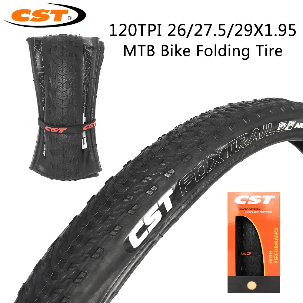 Велосипедные шины CST Foxrail MTB C-FT1 120TPI 26/27,5/29 дюймов x 1,95 Сверхлегкие гоночные складные велосипедные шины с защитой от ударов для горного велосипеда
Велосипедные шины CST Foxrail MTB C-FT1 120TPI 26/27,5/29 дюймов x 1,95 Сверхлегкие гоночные складные велосипедные шины с защитой от ударов для горного велосипеда