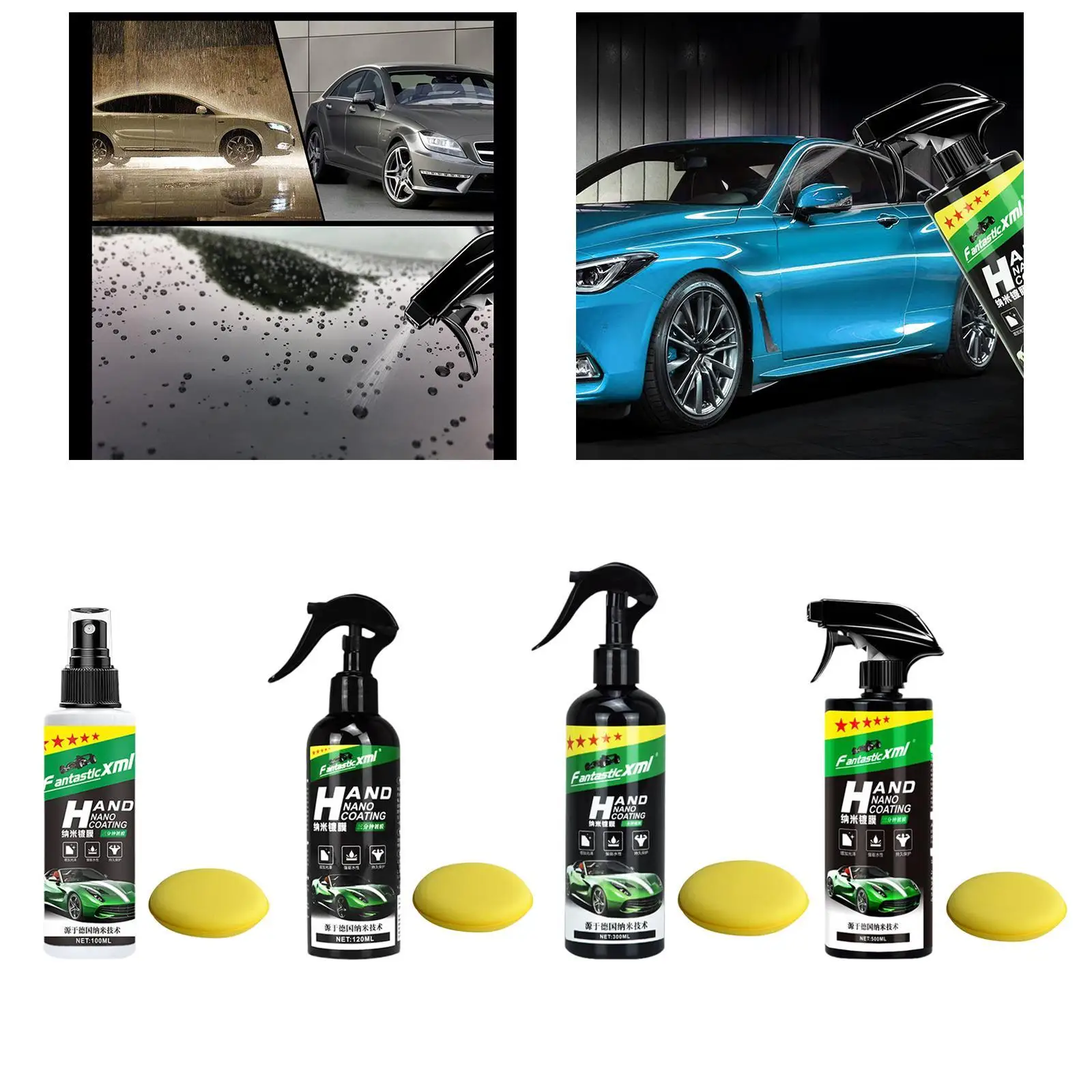 Lightweight Car Nano Spray Polish Coating Agent Portable Glossy Restoration for Car Body Paint and Accessories
Lightweight Car Nano Spray Polish Coating Agent Portable Glossy Restoration for Car Body Paint and Accessories