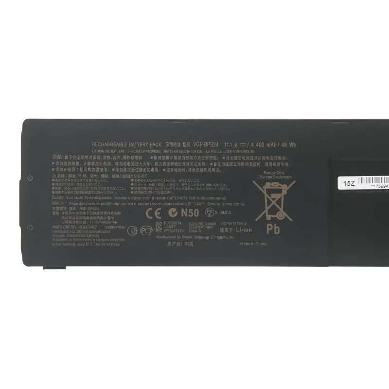 VGP-BPS24 Battery fit SB47FJ SD18 SD19 SD1S SD27EC SD28EC SD29GC SD400C SD47EC SE15 SE1 SVS13
VGP-BPS24 Battery fit SB47FJ SD18 SD19 SD1S SD27EC SD28EC SD29GC SD400C SD47EC SE15 SE1 SVS13