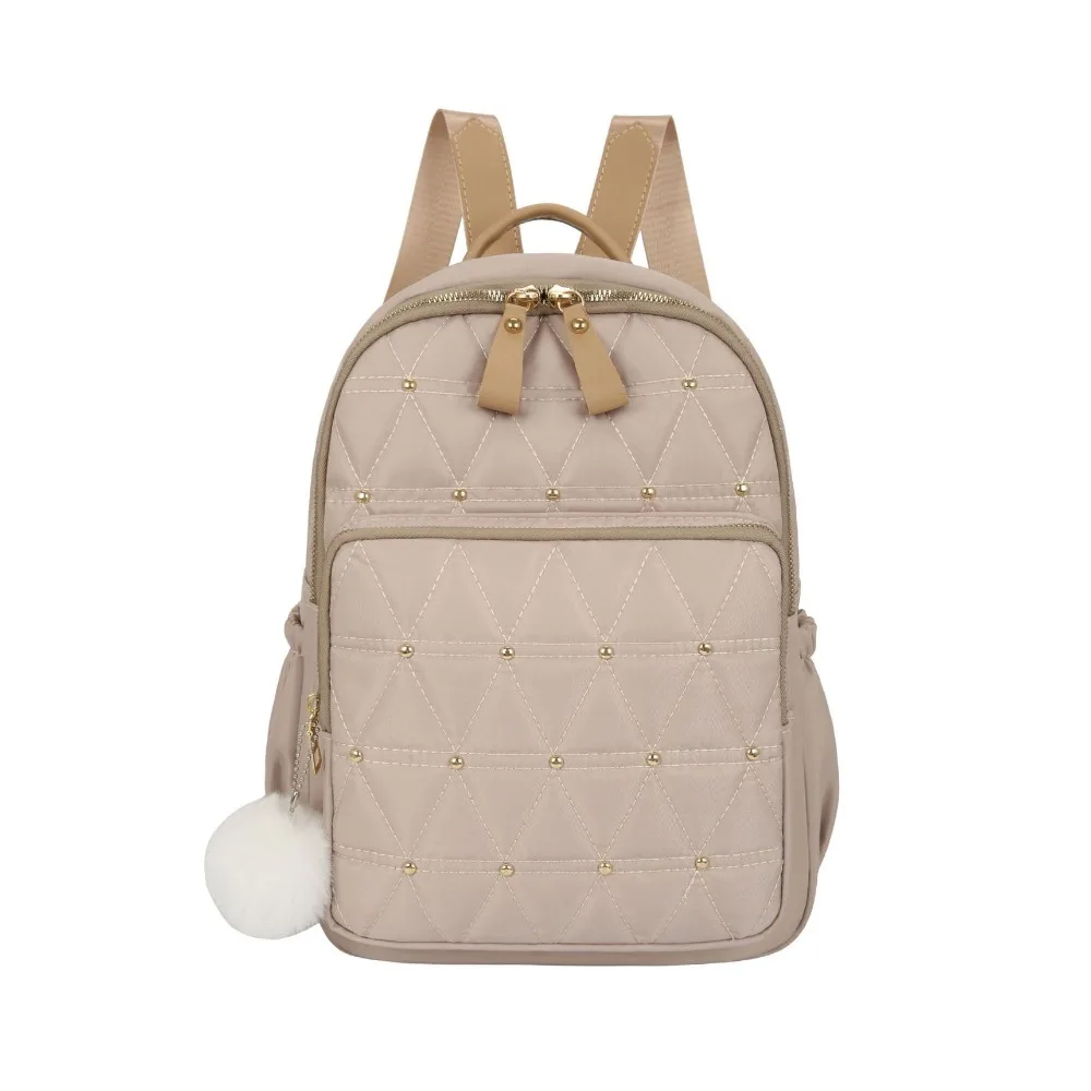 Модная классическая сетчатая сумка на плечо с заклепками, винтажный женский рюкзак, элегантная нейлоновая дорожная сумка с несколькими карманами для девочек
Модная классическая сетчатая сумка на плечо с заклепками, винтажный женский рюкзак, элегантная нейлоновая дорожная сумка с несколькими карманами для девочек