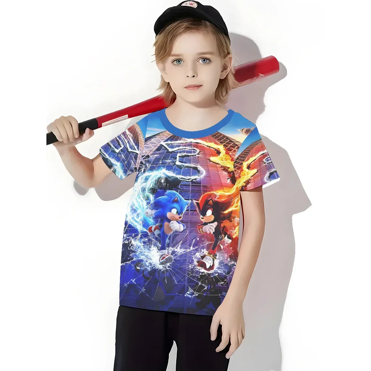 Boy Girl Child T-Shirt Top Shirts 3D Print Cute Cartoon Baby Clothing 2 To 14 Years Male Outdoor Clothes for-S-sonics-Children
Boy Girl Child T-Shirt Top Shirts 3D Print Cute Cartoon Baby Clothing 2 To 14 Years Male Outdoor Clothes for-S-sonics-Children