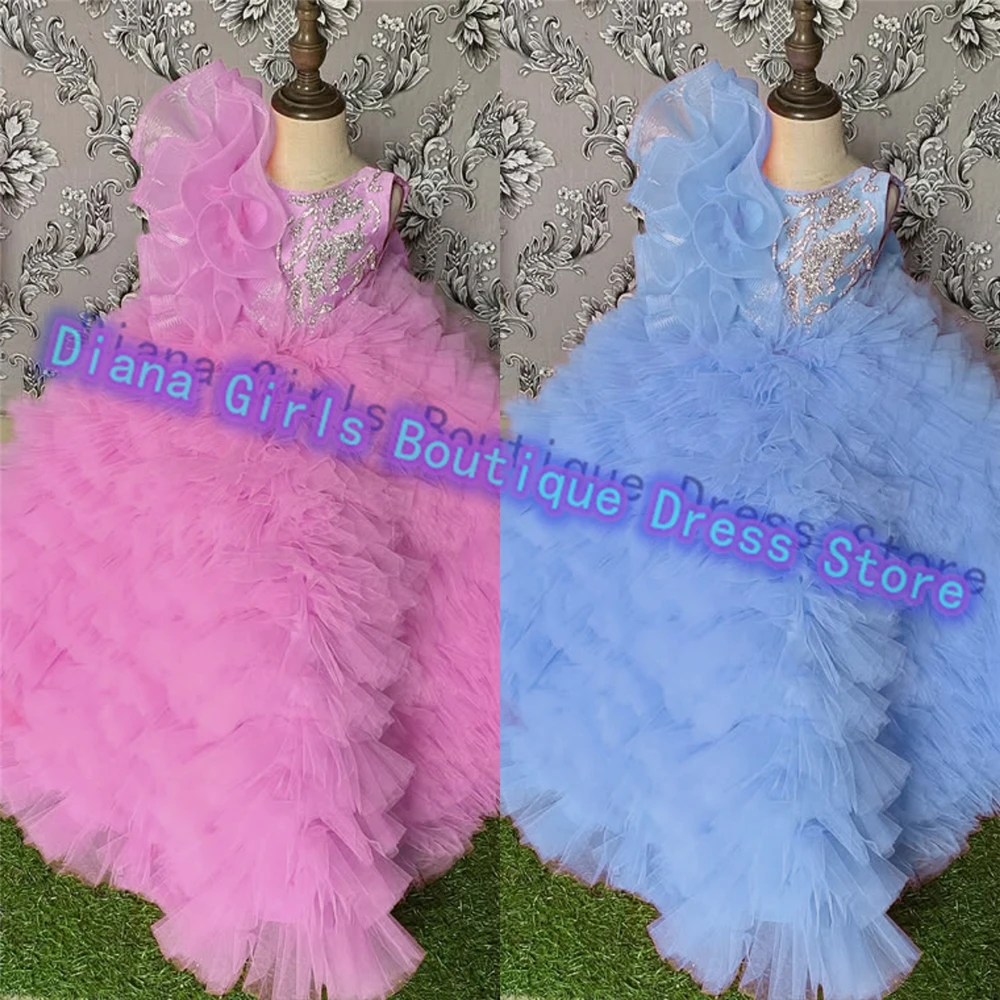 Perfect Luxury Layering Flower Girl Dress Wedding Dresses Little Girls Princess Birthday Ball Party Evening Gown Customise Color
Perfect Luxury Layering Flower Girl Dress Wedding Dresses Little Girls Princess Birthday Ball Party Evening Gown Customise Color