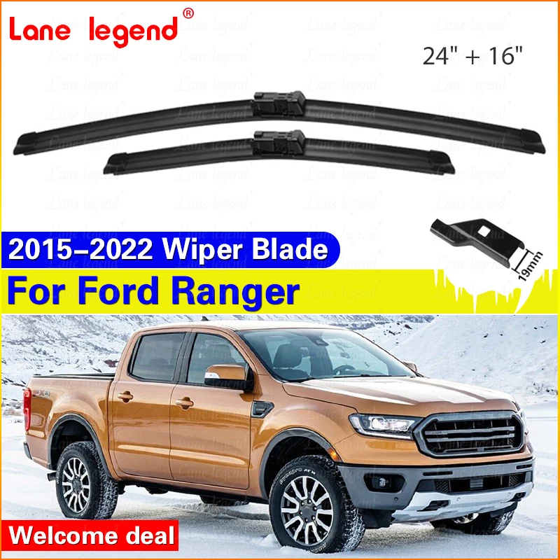 Car Wiper Blades For Ford Ranger 2015-2022 2021 2020 2019 2018 Windshield Windscreen Front Window Blades 24"+16" Car Accessories
Car Wiper Blades For Ford Ranger 2015-2022 2021 2020 2019 2018 Windshield Windscreen Front Window Blades 24"+16" Car Accessories