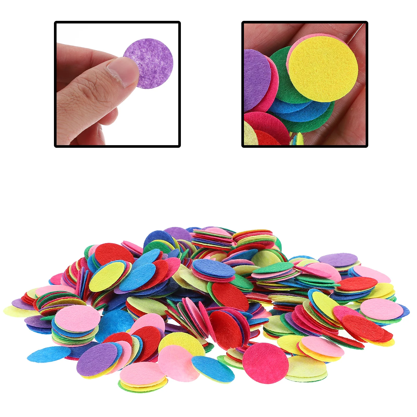 1000pcs Non-Woven Fabric Round Gaskets Diy Materials For Hair Accessories Brooches Craft Projects Handmade Supplies
1000pcs Non-Woven Fabric Round Gaskets Diy Materials For Hair Accessories Brooches Craft Projects Handmade Supplies