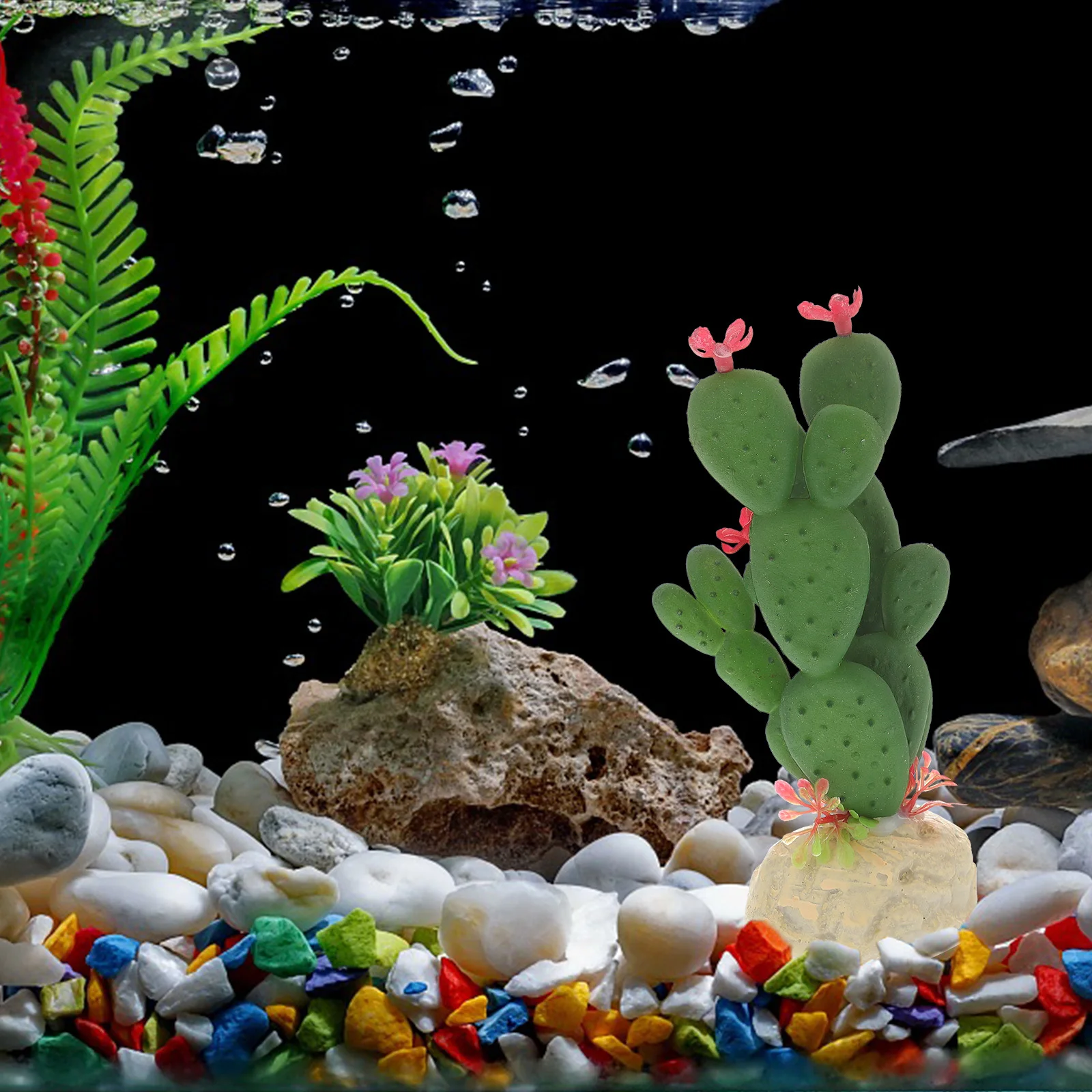 Artificial Plastic Cactus Simulation Plant Decoration Fish Tank Aquarium Plant Vivid Aquarium Adornment Artificial Cactus
Artificial Plastic Cactus Simulation Plant Decoration Fish Tank Aquarium Plant Vivid Aquarium Adornment Artificial Cactus