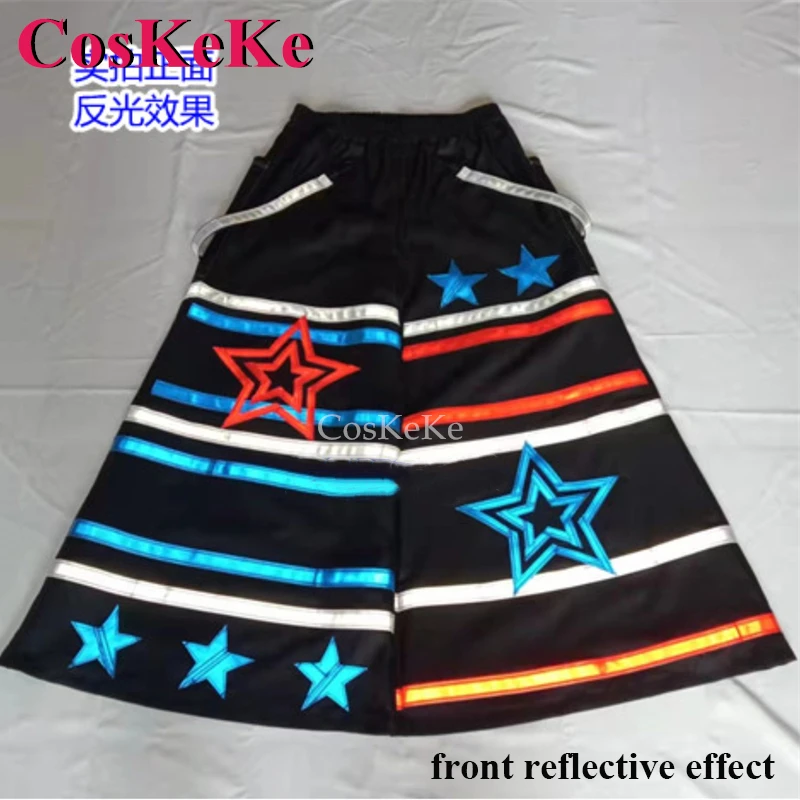CosKeKe So Fashion Stars Melbourne Shuffle Ghost Dance Pants Cool Reaper Phat Pants Bell-bottoms Grim Reflective Trousers Unisex
CosKeKe So Fashion Stars Melbourne Shuffle Ghost Dance Pants Cool Reaper Phat Pants Bell-bottoms Grim Reflective Trousers Unisex