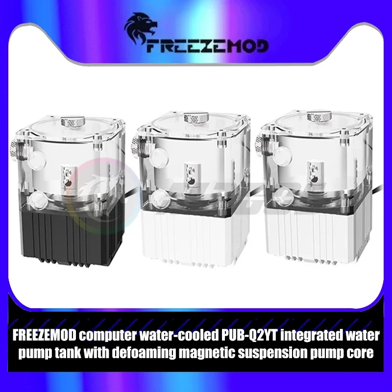 FREEZEMOD PC AIO Pump Reservoir Box, 780L/H Pump 4000 RPM Water Tank Flow Rate Indicator For Water Cooling kit AIO PUB-Q2YT
FREEZEMOD PC AIO Pump Reservoir Box, 780L/H Pump 4000 RPM Water Tank Flow Rate Indicator For Water Cooling kit AIO PUB-Q2YT