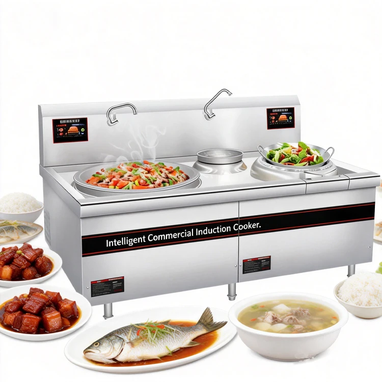 Профессиональная индукционная плита-вок для тяжелых условий эксплуатации (коммерческая) | Компактная двухконфорочная плита | Нержавеющая сталь, легко чистится | YYHB
Профессиональная индукционная плита-вок для тяжелых условий эксплуатации (коммерческая) | Компактная двухконфорочная плита | Нержавеющая сталь, легко чистится | YYHB