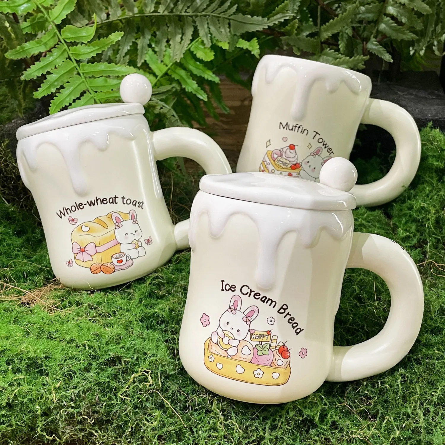 Ceramic Water Cup with Lid and Spoon for Men and Women, Cute Breakfast Mug, High Color Value, Birthday Gift for Couple
Ceramic Water Cup with Lid and Spoon for Men and Women, Cute Breakfast Mug, High Color Value, Birthday Gift for Couple