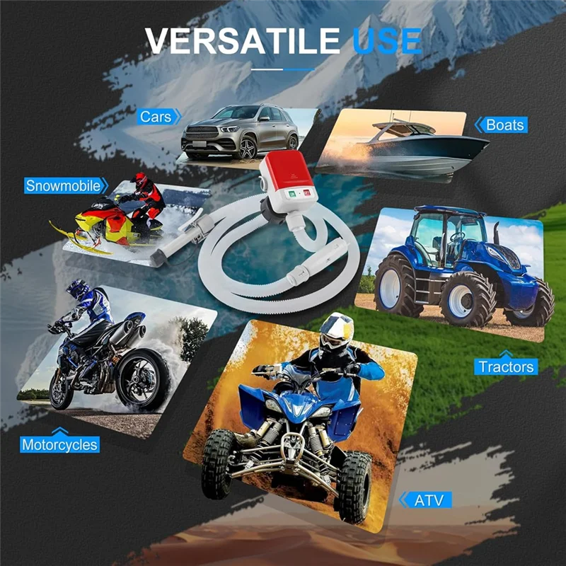 Насос для перекачки топлива — портативный насос для жидкости с батарейным питанием, датчик автоматической остановки в комплекте, адаптер с 3 баками, 2,4 галлона в минуту, шланг 51 дюйм
Насос для перекачки топлива — портативный насос для жидкости с батарейным питанием, датчик автоматической остановки в комплекте, адаптер с 3 баками, 2,4 галлона в минуту, шланг 51 дюйм