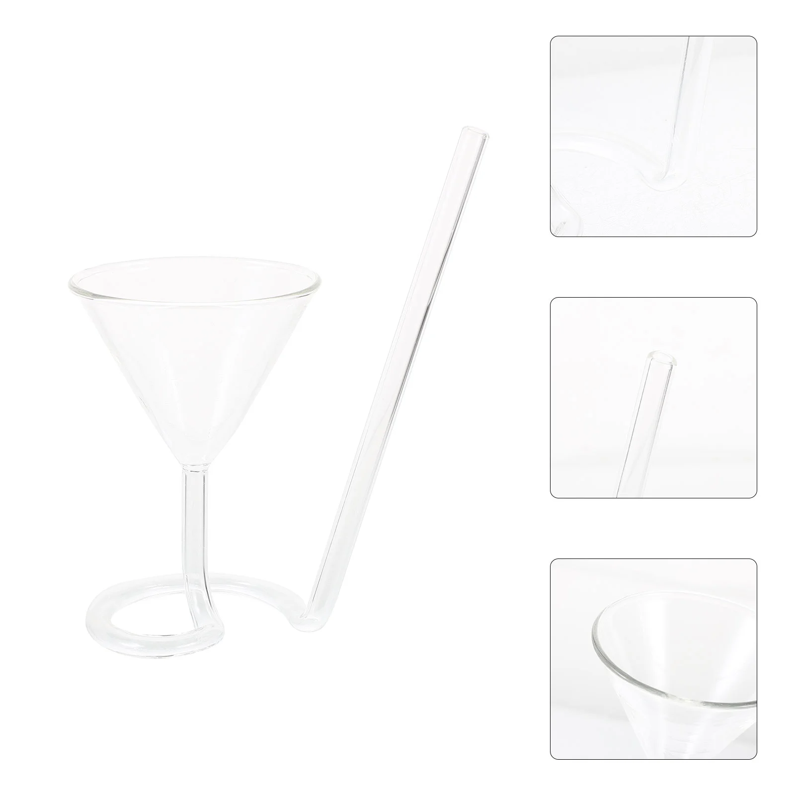 Cups Spiral Coctail Glass Cocktail Glasses Drinking Straws Goblets Glassware Whisky with Tube
Cups Spiral Coctail Glass Cocktail Glasses Drinking Straws Goblets Glassware Whisky with Tube