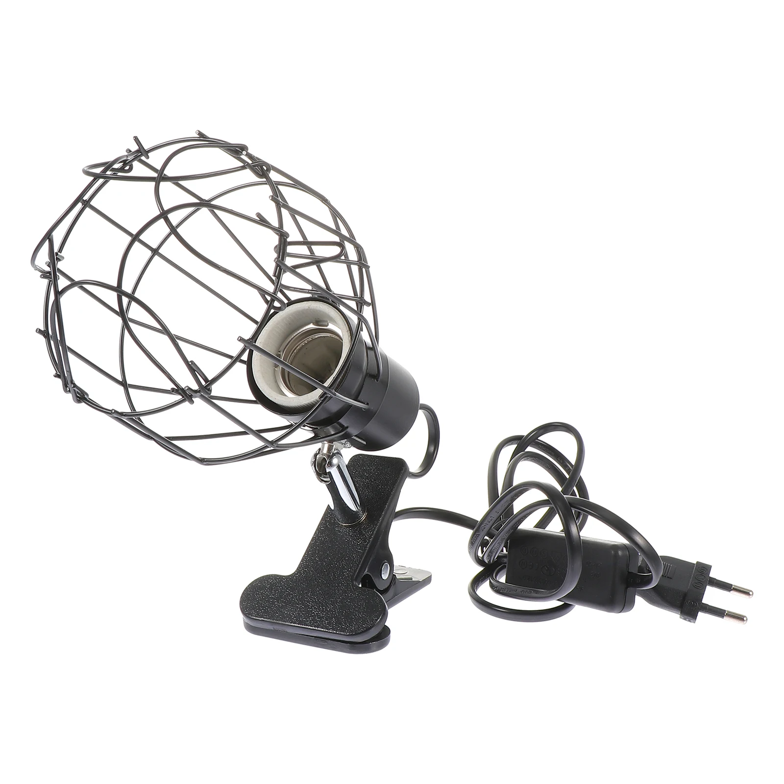 Pet Heating Lamp E27 Ceramic Light Reptile Cage Lampshade Iron Cover Mesh Holder Safe Practical Design Protect Pet Easy Install
Pet Heating Lamp E27 Ceramic Light Reptile Cage Lampshade Iron Cover Mesh Holder Safe Practical Design Protect Pet Easy Install