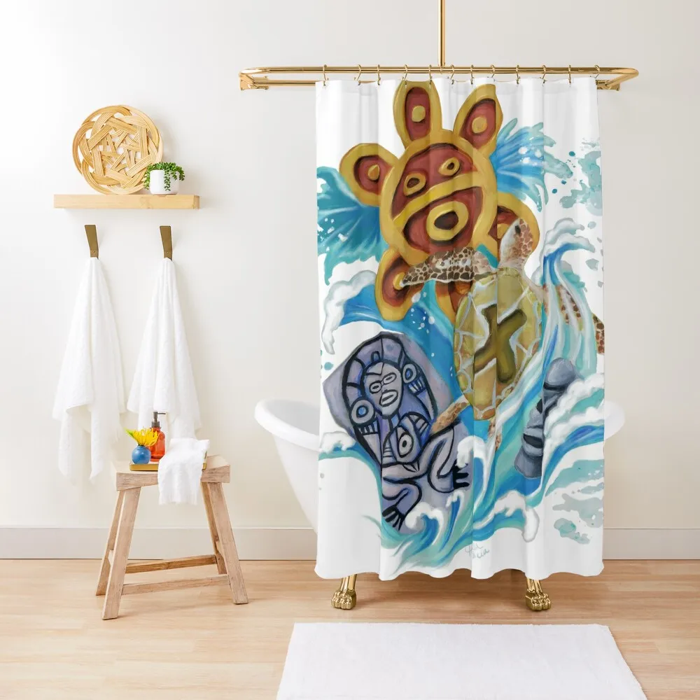 Taino/Arawak Shower Curtain Set For Bathroom Anti-Mold Waterproof Shower Waterproof Shower Curtain
Taino/Arawak Shower Curtain Set For Bathroom Anti-Mold Waterproof Shower Waterproof Shower Curtain