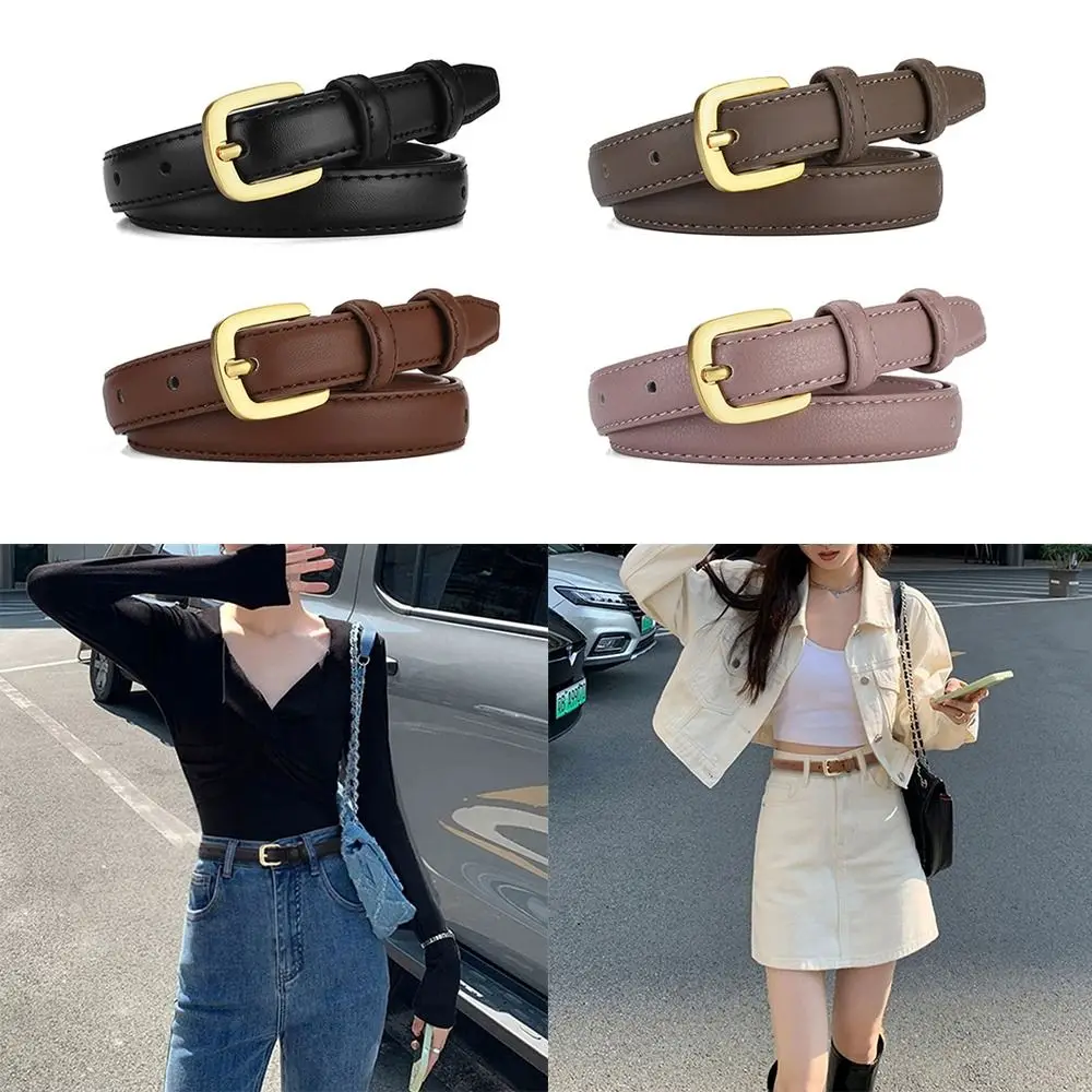Faux Leather Women Belt Fashion Western Design Metal Pin Buckle Black Belt Ladies Waist Belt for Jeans Pants Dresses
Faux Leather Women Belt Fashion Western Design Metal Pin Buckle Black Belt Ladies Waist Belt for Jeans Pants Dresses