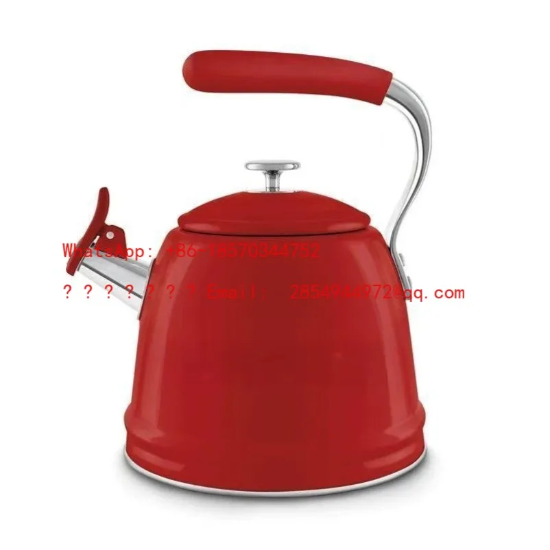 Retro Whistle Household Kettle, Suitable for Induction Cooker Gas Stove
Retro Whistle Household Kettle, Suitable for Induction Cooker Gas Stove