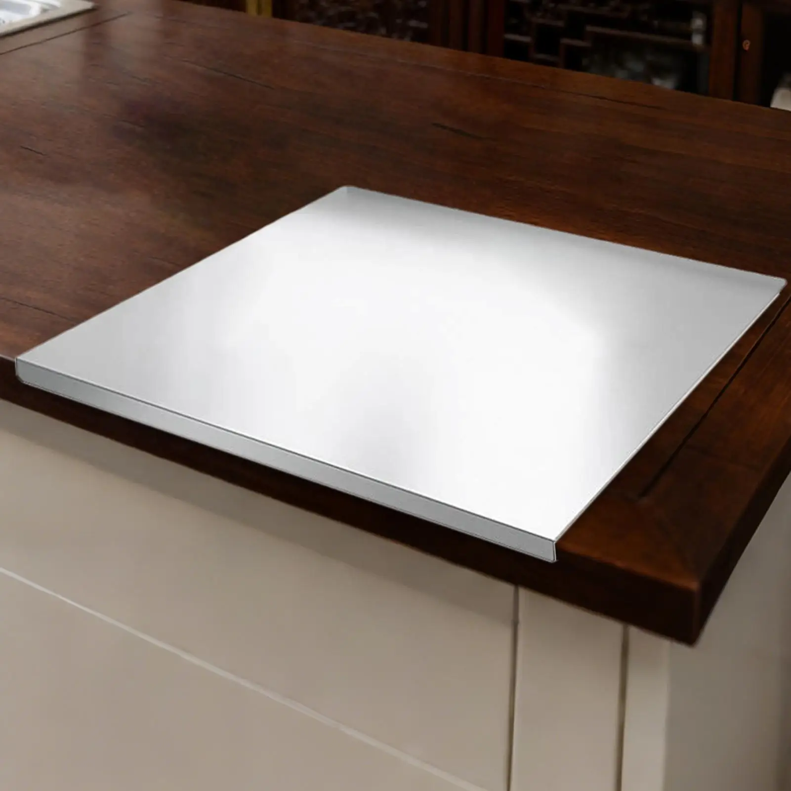 Chopping Board Stainless Steel Large Size Doublesided Chopping Board Kitchen Tool Home Fruit Cutting And Kneading Panel
Chopping Board Stainless Steel Large Size Doublesided Chopping Board Kitchen Tool Home Fruit Cutting And Kneading Panel