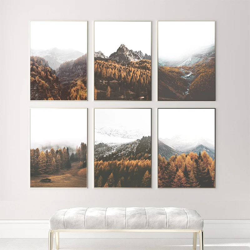 6Pcs/Set Natural Landscape Forest Canvas Poster Pictures, Wall Decorations, Modern Living Room and Room Home Decoration Prints
6Pcs/Set Natural Landscape Forest Canvas Poster Pictures, Wall Decorations, Modern Living Room and Room Home Decoration Prints