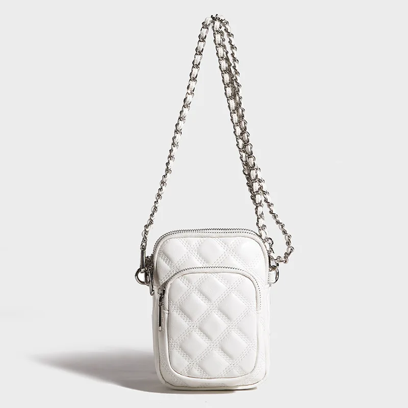 New Diamond Chain Bag Korean Version Fashion Shoulder Messenger Bag Spot Mobile Phone Bag Bags
New Diamond Chain Bag Korean Version Fashion Shoulder Messenger Bag Spot Mobile Phone Bag Bags