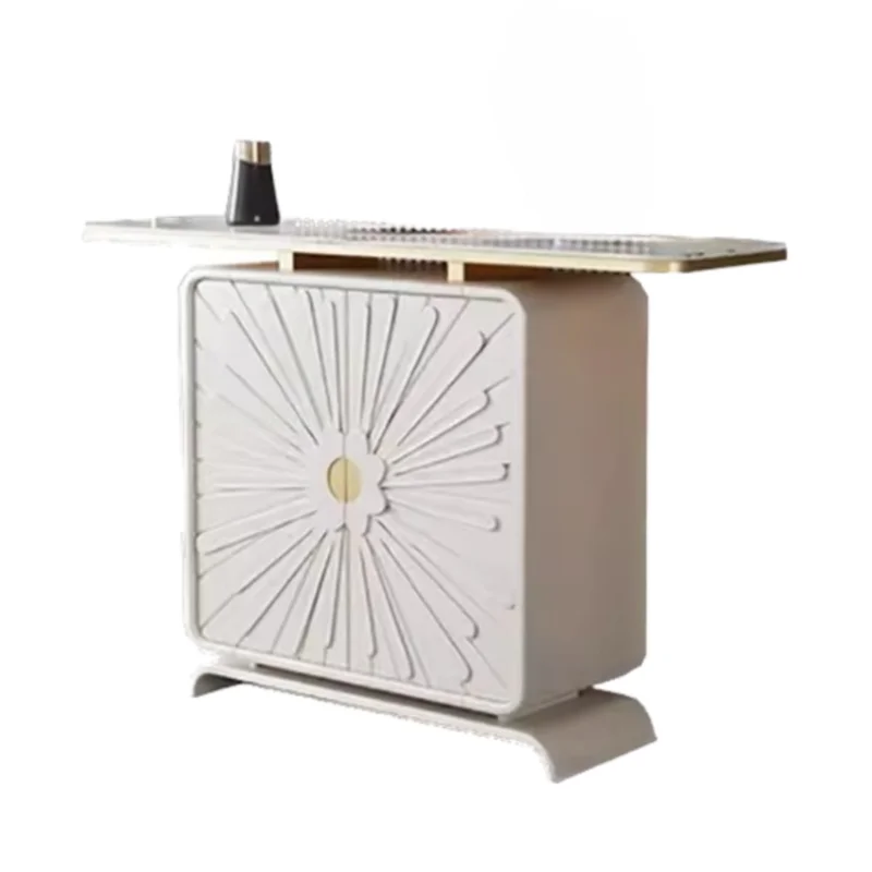 ~Light luxury entrance counter rock slab desktop paint engraving cabinet decoration is opposite the door cabinet
~Light luxury entrance counter rock slab desktop paint engraving cabinet decoration is opposite the door cabinet