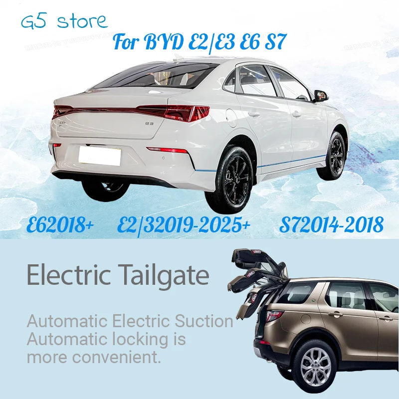 Modification of Anti-pinch Electric Tailgate: Automatic Trunk of Vehicle For BYD E2/E3 E6 S7
Modification of Anti-pinch Electric Tailgate: Automatic Trunk of Vehicle For BYD E2/E3 E6 S7