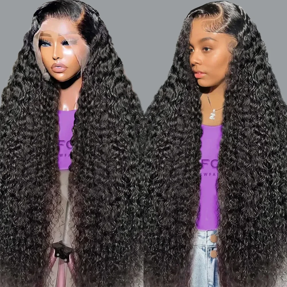 300% High Density Brazilian 36Inches Water Wave Lace Frontal Wigs Deep Wave 13x6 HD Lace Frontal Human Hair Wig For Women CEXXY
300% High Density Brazilian 36Inches Water Wave Lace Frontal Wigs Deep Wave 13x6 HD Lace Frontal Human Hair Wig For Women CEXXY