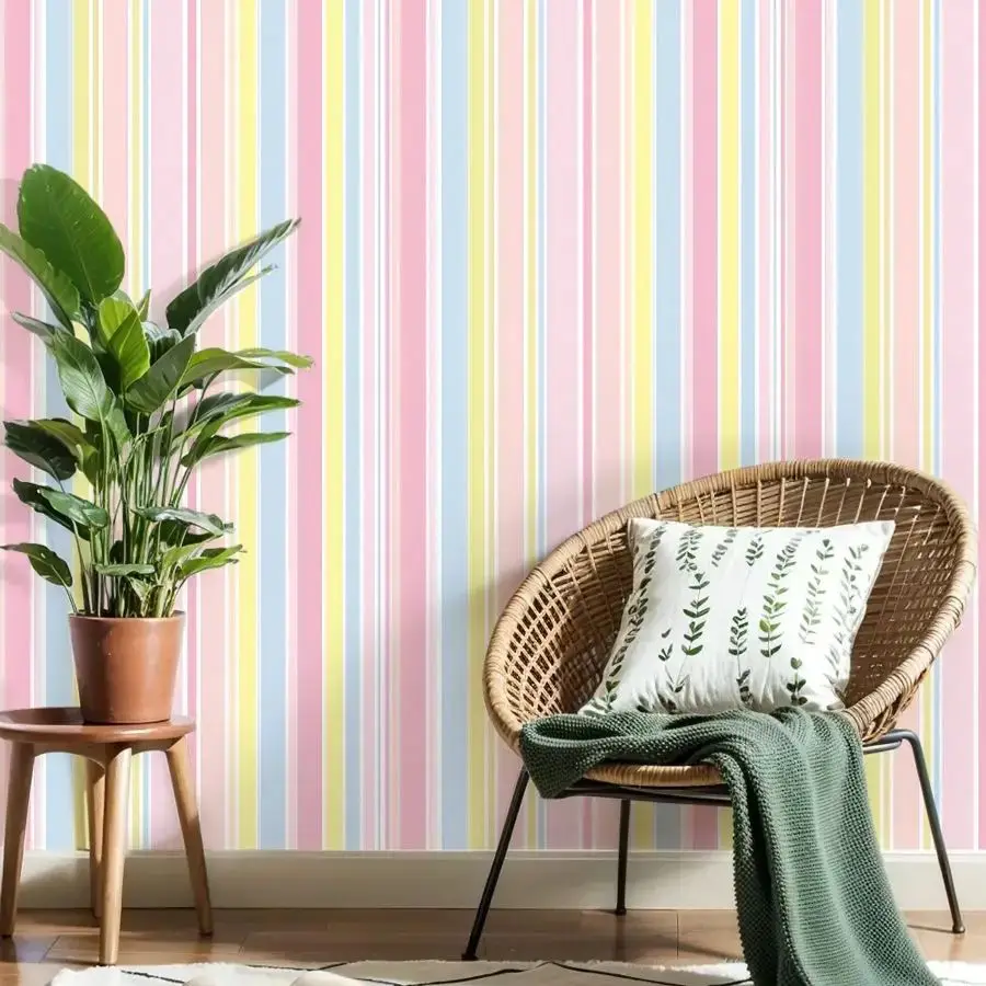 Пастельные полосатые цвета обои 22,83 "X 118" водонепроницаемые обои для гостиной/спальни/ванной комнаты ПВХ стикер на стену
Пастельные полосатые цвета обои 22,83 "X 118" водонепроницаемые обои для гостиной/спальни/ванной комнаты ПВХ стикер на стену