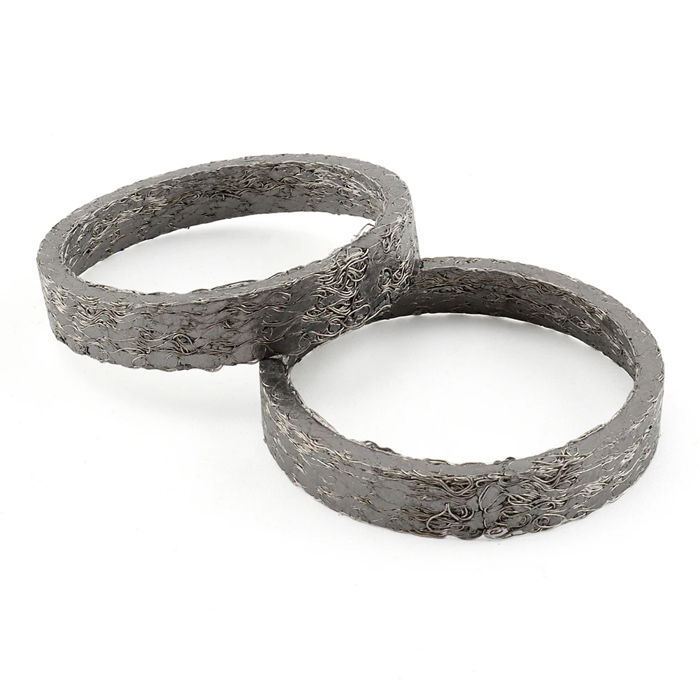 2 шт. прокладка выхлопной трубы мотоцикла с уплотнительным кольцом трубки помех для предотвращения плотного уплотнения и уменьшения утечки выхлопной трубы 
2 шт. прокладка выхлопной трубы мотоцикла с уплотнительным кольцом трубки помех для предотвращения плотного уплотнения и уменьшения утечки выхлопной трубы