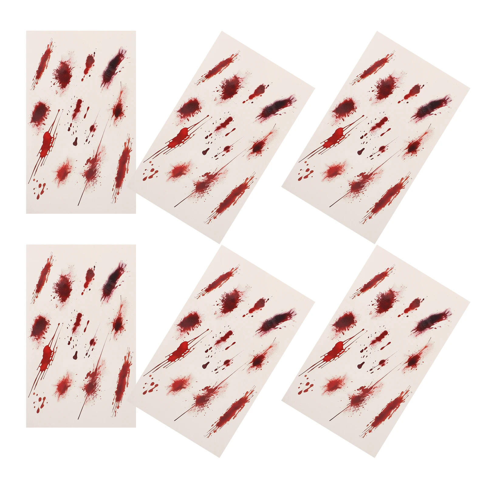 6pcs Scar Stickers Realistic Wound Patches for Face Halloween Props Costume Accessories Body Tattoos Temporary Fake Bleeding
6pcs Scar Stickers Realistic Wound Patches for Face Halloween Props Costume Accessories Body Tattoos Temporary Fake Bleeding