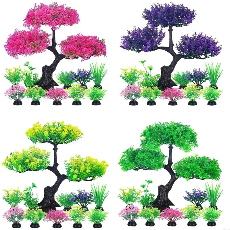 31KA 10xDecorative Aquatic Plant Green Artificial Tree Beautify Aquarium Hiding Spot
31KA 10xDecorative Aquatic Plant Green Artificial Tree Beautify Aquarium Hiding Spot