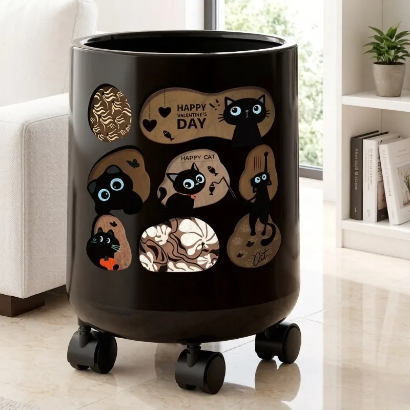Vintage Renaissance Trash Can, Elegant Decorative Waste Bin for Living Room Bedroom Kitchen Home Decor
Vintage Renaissance Trash Can, Elegant Decorative Waste Bin for Living Room Bedroom Kitchen Home Decor
