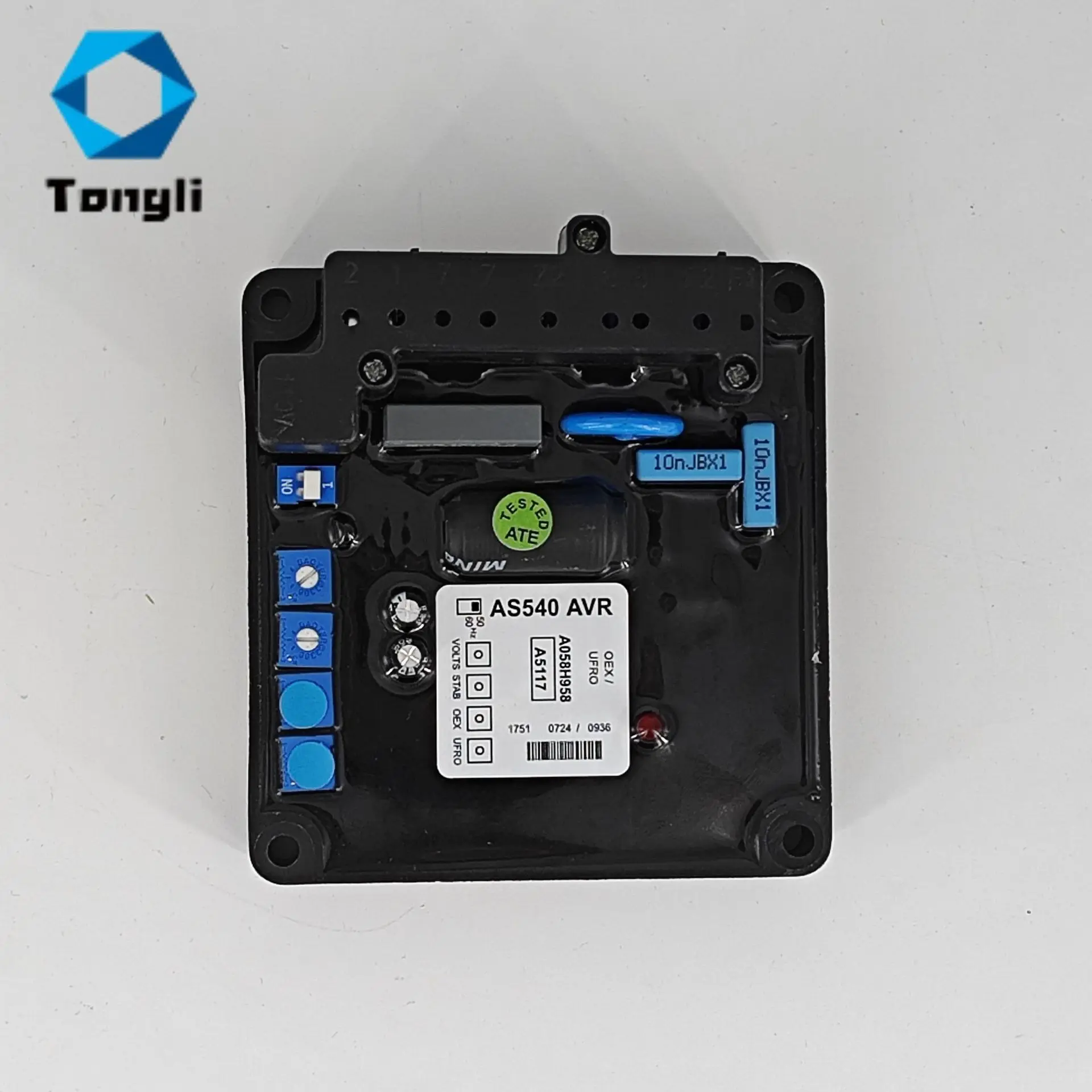 Tongli AVR AS540 brushless generator set voltage regulator, regulator voltage regulator
Tongli AVR AS540 brushless generator set voltage regulator, regulator voltage regulator