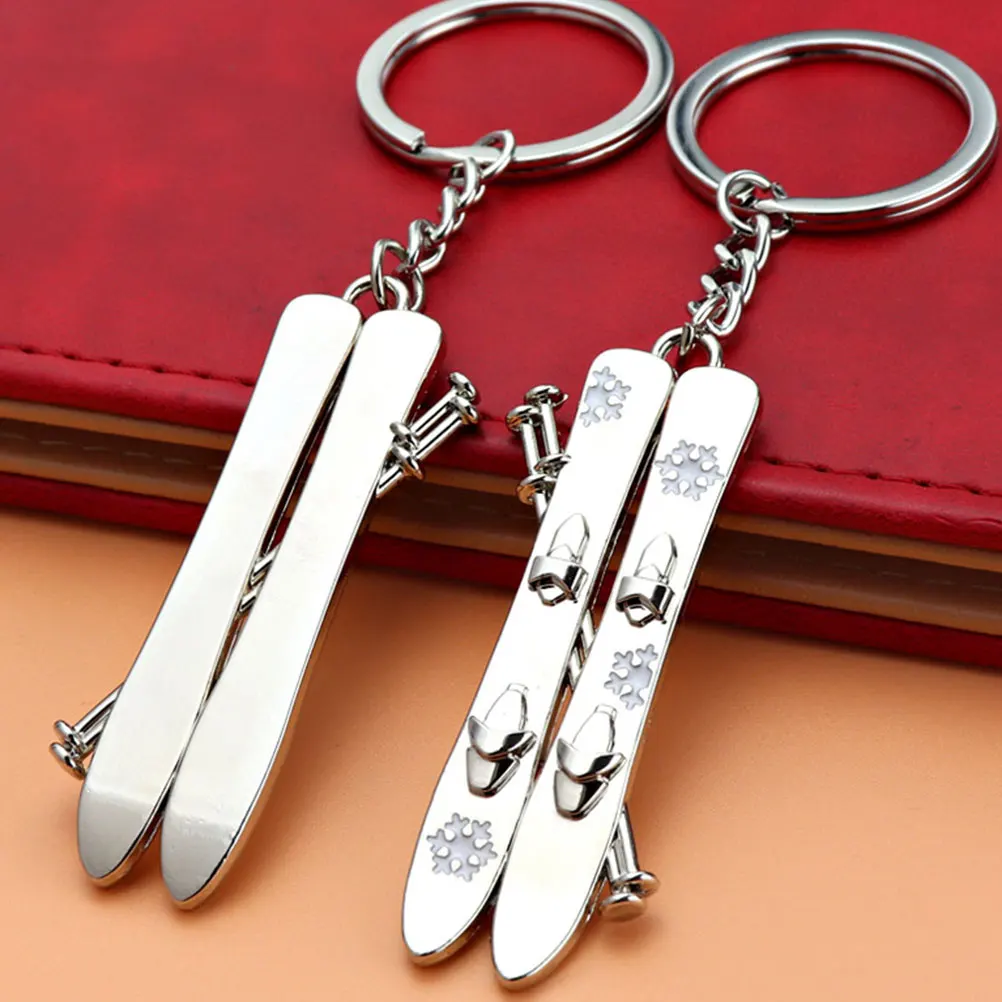 2 Pcs Snowboard Keychain Mini Metal Car Pendant Zinc Alloy Portable Multi Function Gifts For Skiers Bag Keyring Backpack Decor
2 Pcs Snowboard Keychain Mini Metal Car Pendant Zinc Alloy Portable Multi Function Gifts For Skiers Bag Keyring Backpack Decor
