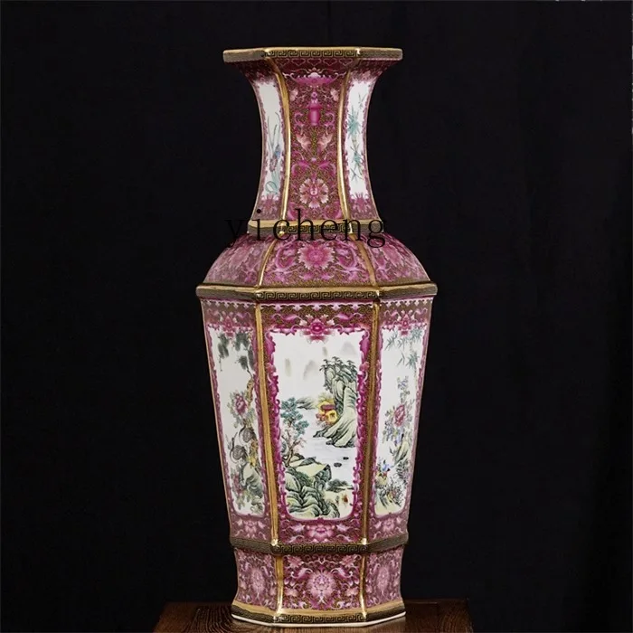 L7-8 new Chinese enamel vase ornament home living room TV cabinet decoration crafts
L7-8 new Chinese enamel vase ornament home living room TV cabinet decoration crafts