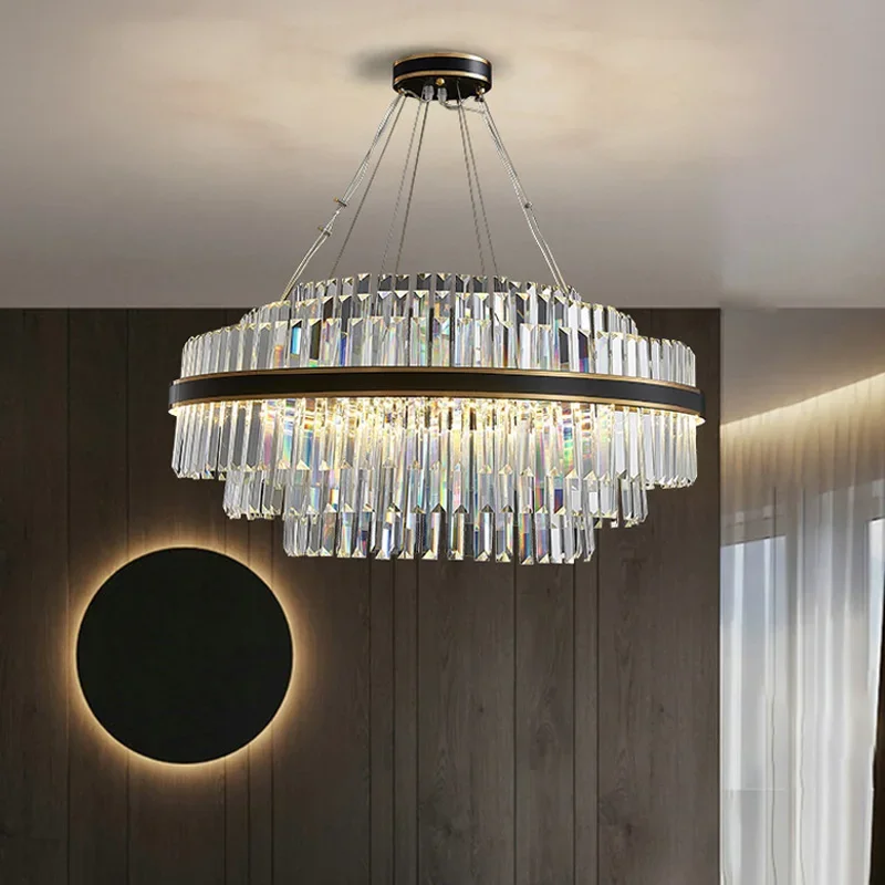 2025 New Luxury LED Crystal Chandeliers Nordic Modern Home Lighting Living Room Dining Room Decoration Interior Ceiling Pendant
2025 New Luxury LED Crystal Chandeliers Nordic Modern Home Lighting Living Room Dining Room Decoration Interior Ceiling Pendant