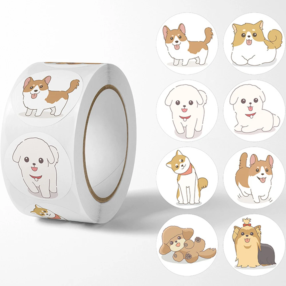 100-500pcs Reward Sticker Cartoon Dog Pattern Encouragement Stickers For Students Teachers Cute Animals Stationery Stickers
100-500pcs Reward Sticker Cartoon Dog Pattern Encouragement Stickers For Students Teachers Cute Animals Stationery Stickers