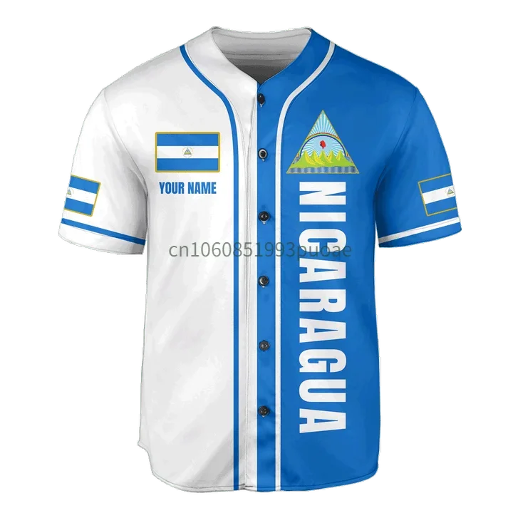 Никарагуа Half & Half Customize Your Name Бейсбольная майка Бейсбольная рубашка Мужская рубашка с 3D принтом Повседневные рубашки Топы в стиле хип-хоп
Никарагуа Half & Half Customize Your Name Бейсбольная майка Бейсбольная рубашка Мужская рубашка с 3D принтом Повседневные рубашки Топы в стиле хип-хоп