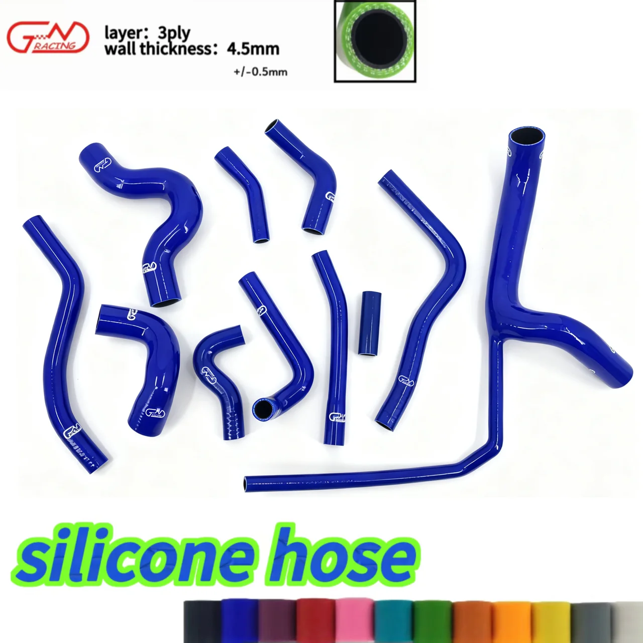Fit AUDI 100 ( S4 / S6 ) C4( 4A) AAN / S4 91-94/ S6 95-97 Silicone Radiator Hose Kit
Fit AUDI 100 ( S4 / S6 ) C4( 4A) AAN / S4 91-94/ S6 95-97 Silicone Radiator Hose Kit