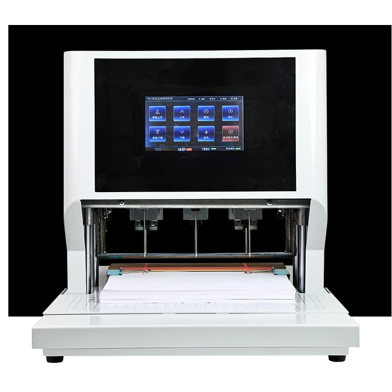 Three-hole electric file binding machine 2-hole punching machine Cadre personnel file copy
Three-hole electric file binding machine 2-hole punching machine Cadre personnel file copy