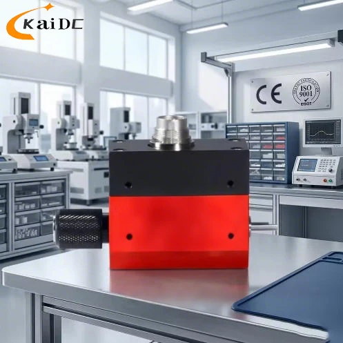 Dynamic torque sensor with analog output, integrated amplifier and overload switch, CE certified
Dynamic torque sensor with analog output, integrated amplifier and overload switch, CE certified