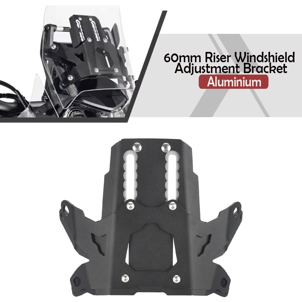 Tenere 700 60mm Riser Windshield Adjustment Bracket For Yamaha Tenere700 Rally World Raid 2019 - 2025 Motorcycles Accessories
Tenere 700 60mm Riser Windshield Adjustment Bracket For Yamaha Tenere700 Rally World Raid 2019 - 2025 Motorcycles Accessories