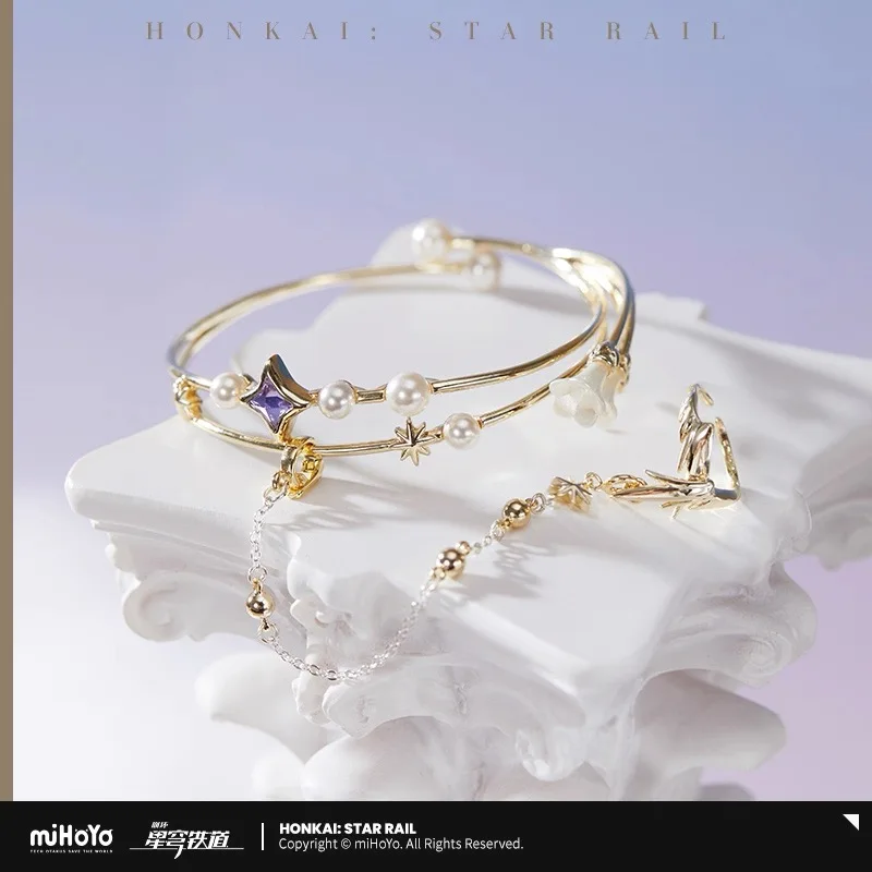 Предпродажа miHoYo, официальная подлинная Honkai Star Rail Robin, тематическая серия Impression, браслет, кольцо, косплей, аниме, игры, подарки, вторичные
Предпродажа miHoYo, официальная подлинная Honkai Star Rail Robin, тематическая серия Impression, браслет, кольцо, косплей, аниме, игры, подарки, вторичные