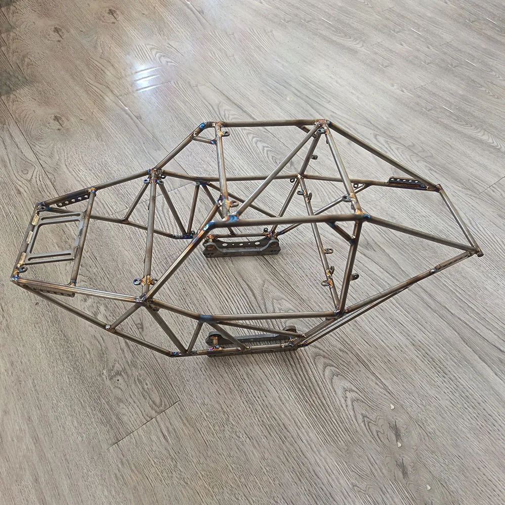 Альпинистский автомобиль, рама трубы из титанового сплава для AXIAL SCX6, клетка 1/6, радиоуправляемый пульт дистанционного управления, электрическая 4WD, внедорожная модель, автомобильные аксессуары
Альпинистский автомобиль, рама трубы из титанового сплава для AXIAL SCX6, клетка 1/6, радиоуправляемый пульт дистанционного управления, электрическая 4WD, внедорожная модель, автомобильные аксессуары