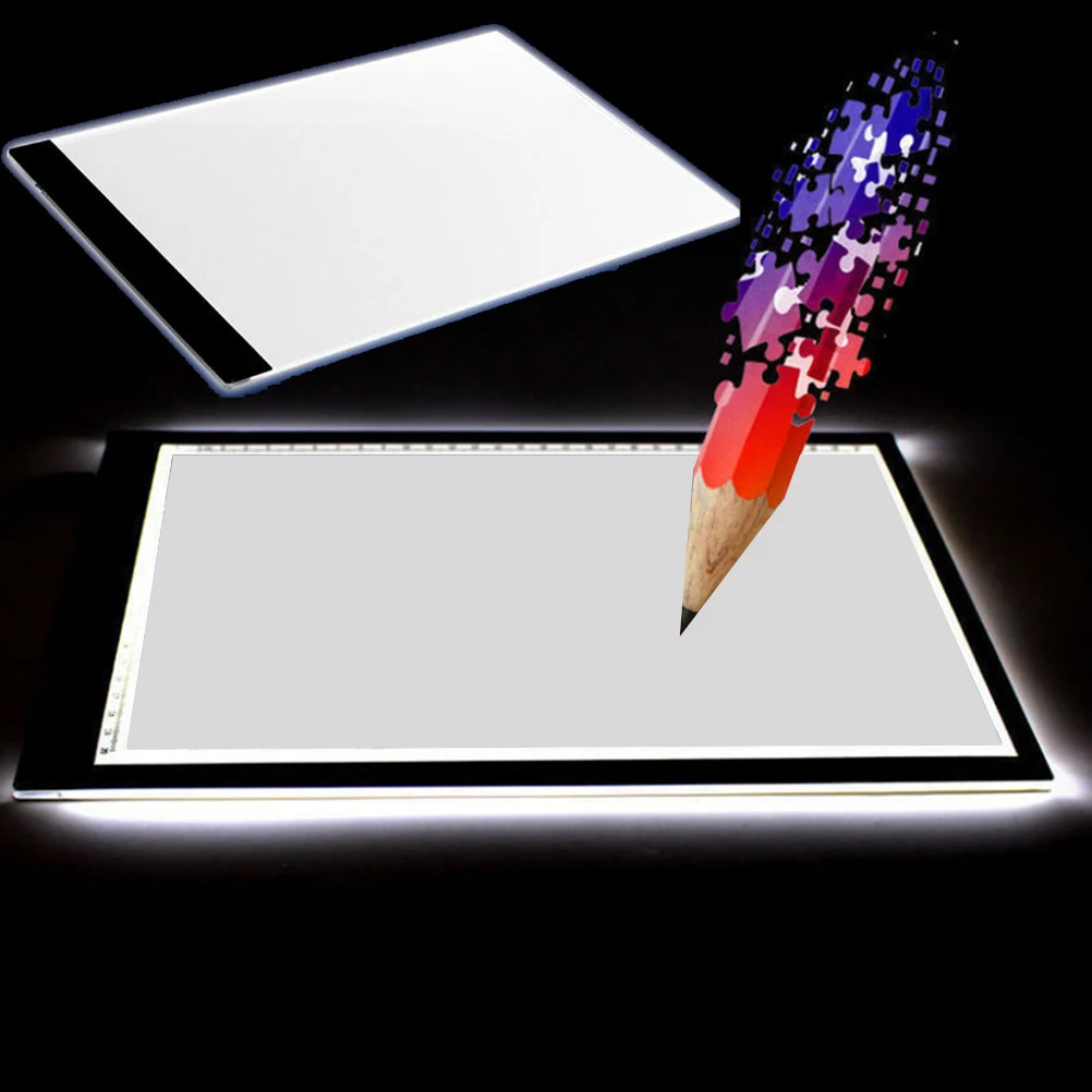 A4 led light box LED light box LED light pad art stencil board light box drawing board
A4 led light box LED light box LED light pad art stencil board light box drawing board