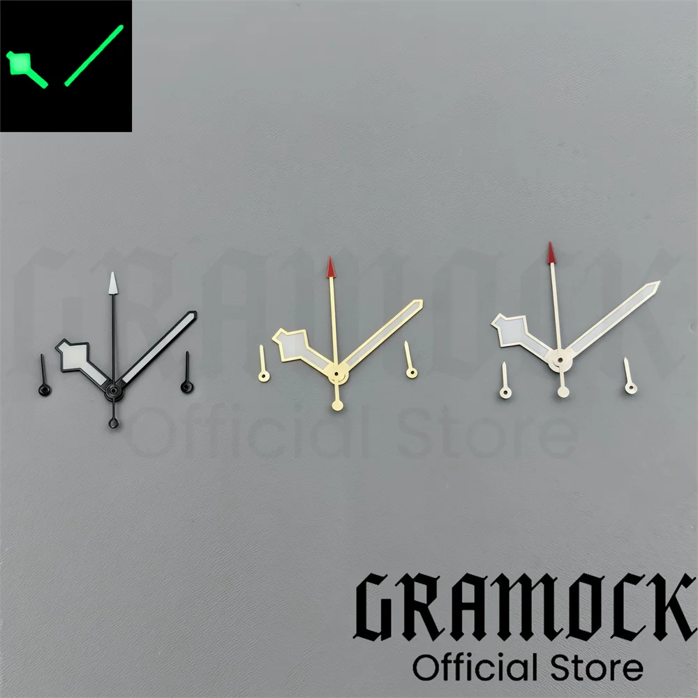 Gramock Watch Accessories VK64 Hand White Black Gold Snowflake Hands for VK64 Quartz movement For men's watches
Gramock Watch Accessories VK64 Hand White Black Gold Snowflake Hands for VK64 Quartz movement For men's watches