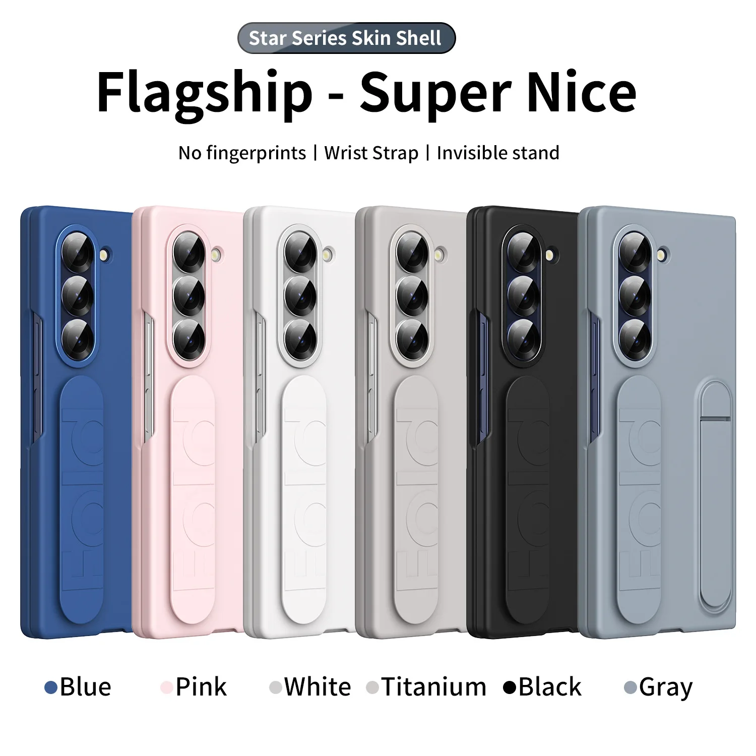 Applies To Samsung Z Fold7/6 Mobile Phone Case Official Same Case Film Integrated Bracket Wristband Fold5/4 Protective Case
Applies To Samsung Z Fold7/6 Mobile Phone Case Official Same Case Film Integrated Bracket Wristband Fold5/4 Protective Case