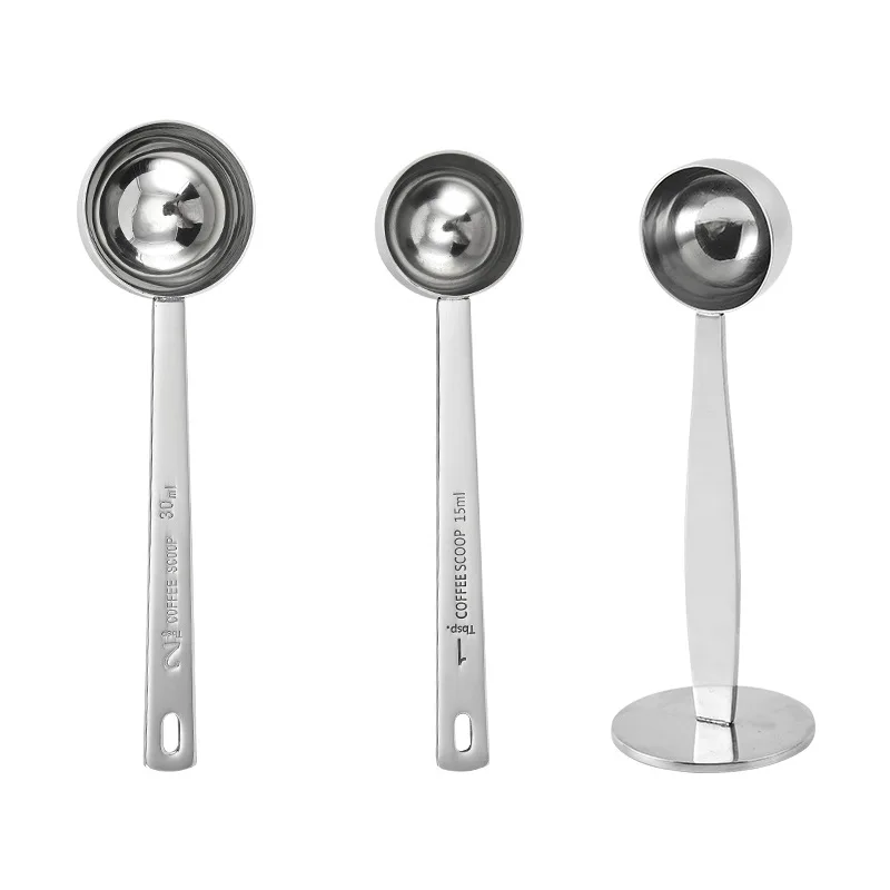Multifunctional Pressed Coffee Powder Scoop Anti-Rust Coffee Tamper For Press Coffee
Multifunctional Pressed Coffee Powder Scoop Anti-Rust Coffee Tamper For Press Coffee