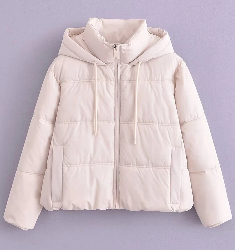 2023 Autumn New Women's Cotton Jaet ort Thiened Hooded Coat Zipper Closure Long Sve Pure Color Commute Sle 3020...
2023 Autumn New Women's Cotton Jaet ort Thiened Hooded Coat Zipper Closure Long Sve Pure Color Commute Sle 3020...