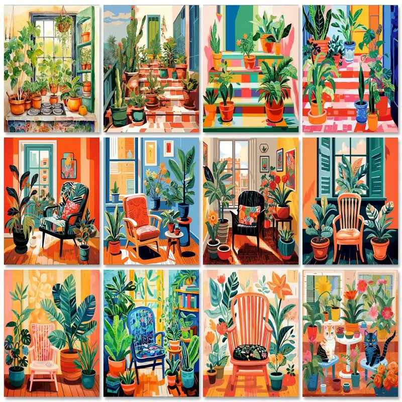 PhotoCustom Painting By Number Green Plants Paint With Number Kit For Adults Diy Draw Numbers For Bedroom Wall Home Decor
PhotoCustom Painting By Number Green Plants Paint With Number Kit For Adults Diy Draw Numbers For Bedroom Wall Home Decor