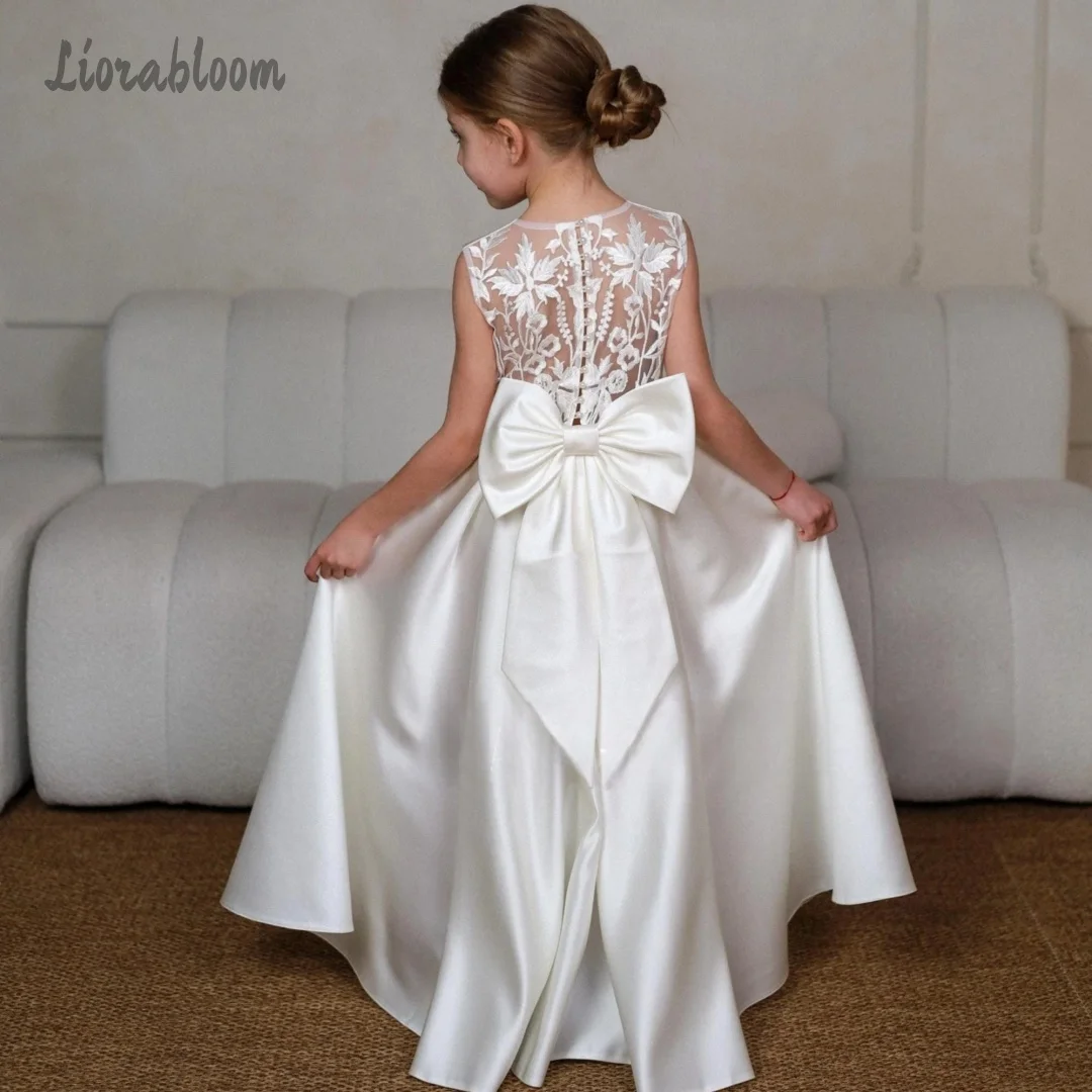 Girls' Elegant Formal Dress Custom Formal Flower Girl Gown Simple yet Grand Dress Wedding Party Attire Dress свадебное платье
Girls' Elegant Formal Dress Custom Formal Flower Girl Gown Simple yet Grand Dress Wedding Party Attire Dress свадебное платье
